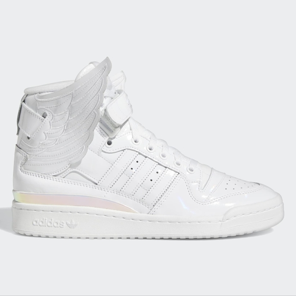 NWT Adidas x Jeremy Scott Cloud White Opal Wings 4.0 Forum Hi 10.5 - Picture 9 of 13